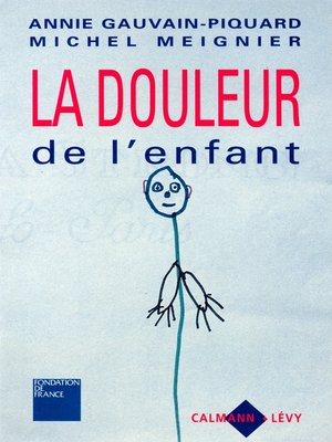 cover image of La Douleur de l'enfant